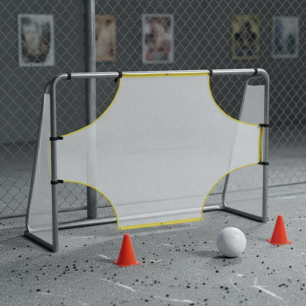 Soccer Goal Target Net Multiple Sizes Football Training Aid Easy to Set Up