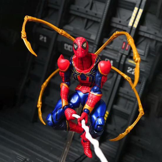Marvel Avengers Model Rust-proof Collectable Solid Amazing Yamaguchi Spider Man Action Figure Model for Movies Lover