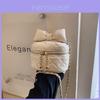 Chic Butterfly Bow Mini Crossbody Bag Trendy Pu Leather Chain Bag For Women 2023 Spring Fashion