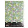 Kamiiso Kimono Beauty Washi Chiyogami Flower A4 Size 12 Sheets Momoyama Tsujigahana 2200 No.