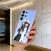 Actress Tian Xiwei Clear Phone Case for Samsung S25, S24, S21, S22, S23, S30, Ultra, S20, Plus, FE, Lite