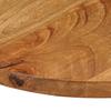 Round Solid Mango Wood Table Top Ø 90 x 3.8 cm