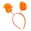 Cute Hairband with Colorful Pompoms Perfect for Parties Stage Performences Eye-catching Party Headband Birthday HeadWear