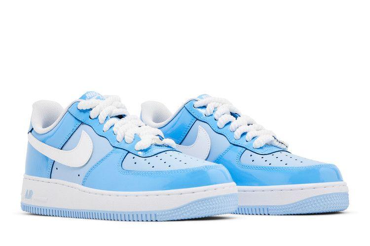 Men's Sneakers Nike Air Force 1 Low '07 LV8 Phychic Blue White Patent Psychic Blue/University Blue/White