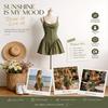 Polyester Pleated Sleeveless Mini Dress With High Waist For Summer Casual Wear
