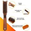 Foldable Hair Comb Portable Boar Bristle Hair Brush Hair Brush Head Massager Travel Combs Hair Styling Accessories