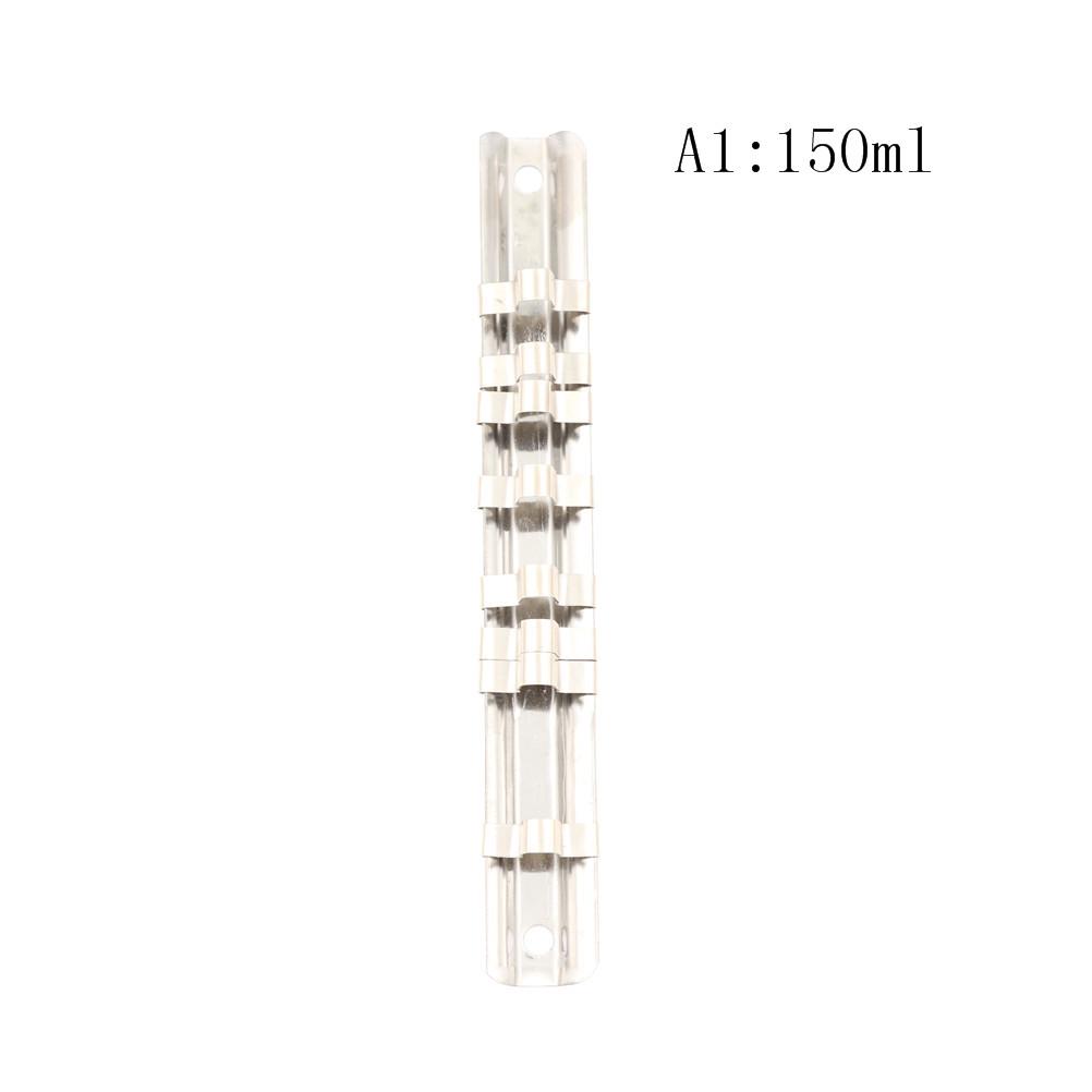 Stainless Steel Socket Rack Holder 1/4"3/8"1/2" 16 Clips Tool Organizers StoragH Stainless Steel Socket Rack Holder 1/4"3/8"1/2" 16 Clips Tool Organizers StoragH