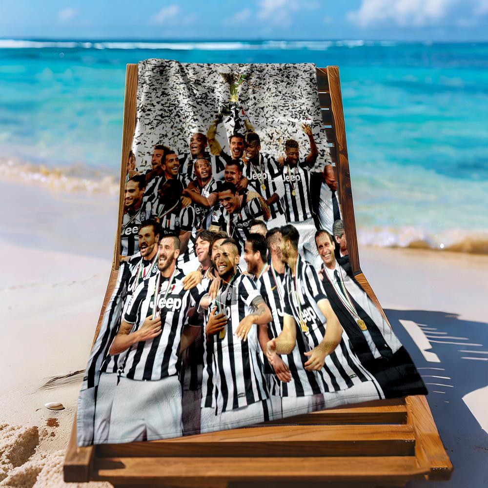 Juventus Beach Towel Quickdry Soft Microfiber Comfortable Lightweight