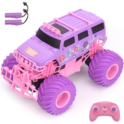 Remote Control Car for Girls 2.4GHz Pink Purple Remote Control Climbing Car Rechargeable Off-Road