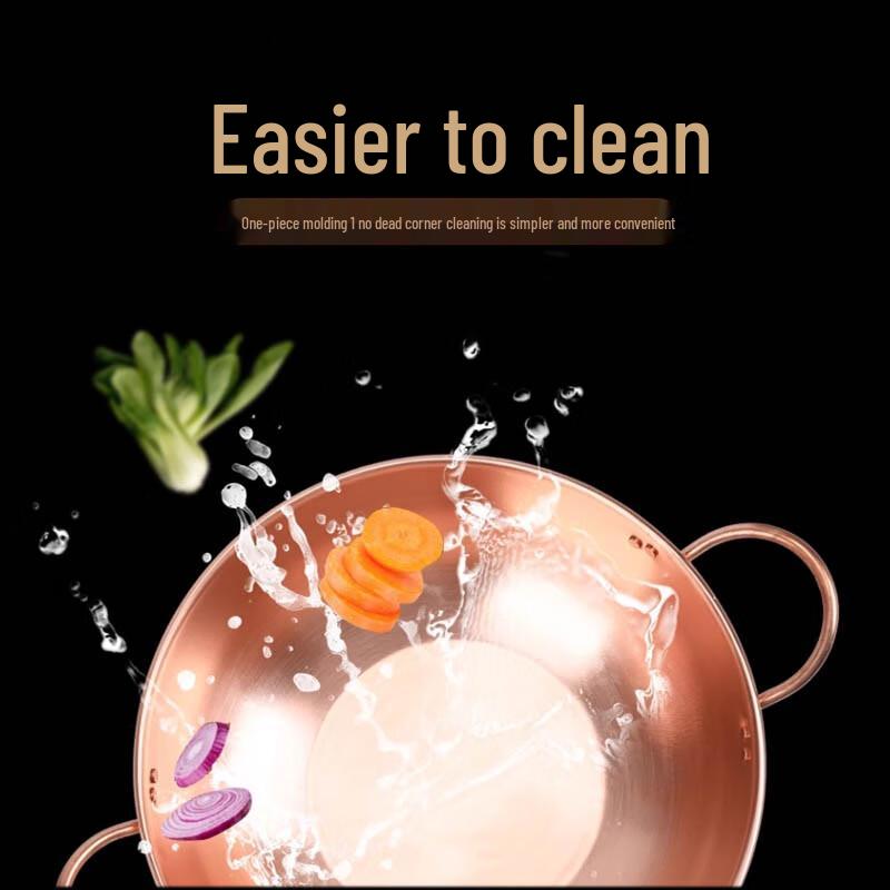 Homeglen Multi-Purpose Thickened Copper Pot