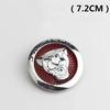 3D ABS Car Front Center Grille Emblem Badge Sticker Decoration For Jaguar X-TYPE F-TYPE S-TYPE XE XF XJ XK XJR XFR XJS1 LL78