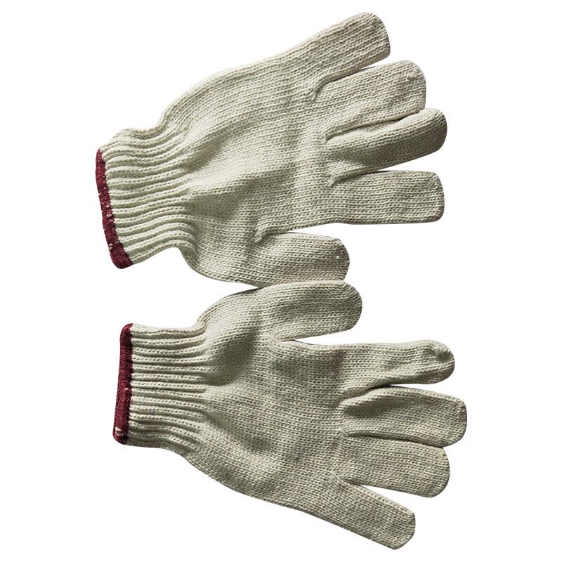 Heavy-Duty Knitted Cotton Work Gloves
