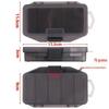 5-Grid Gun-Color Fishing Tackle & Lure Storage Box