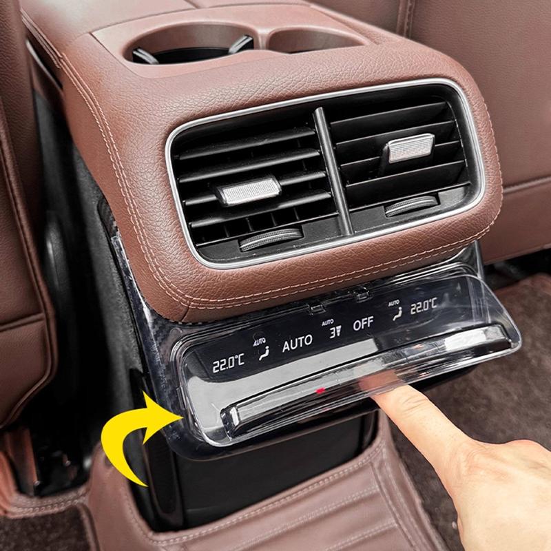 Rear Air Conditioning Adjustment Button Panel Protective Cover Automotive Supplies For Mercedes-Benz GLE GLS V167 X167 -2025