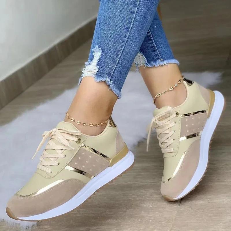 Brand Women Sneakers Comfortable Platform Shoes Female Fashion Large Size Casual Sport Shoes  New Outdoor Women Running Shoe