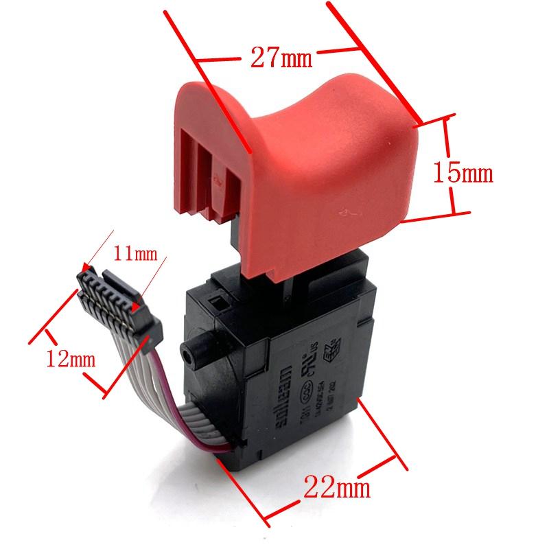 1pc Brushless Charging Hand Drill Switch For Bosch GSR12V-30/GSB12V-30 Lithium Electric Drill Accessories