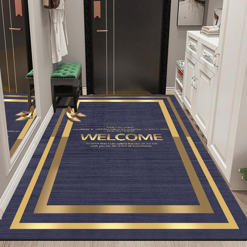Entrance Door Floor Mat Large Entrance Dirt Resistant Door Mat Household Carpet Entrance Mat
