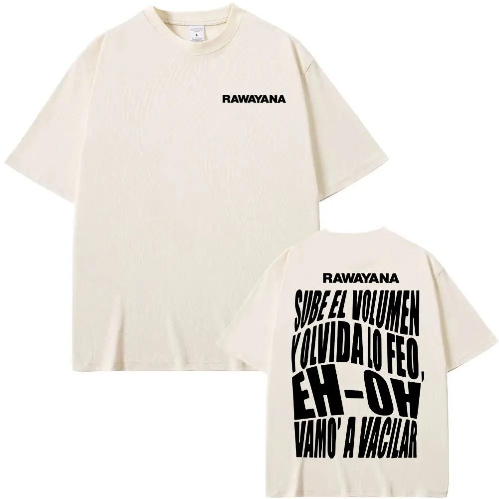 

Rawayana Band Album Letter Printed TShirt Mens Harajuku Gothic Style High Street TShirt Summer Crew Neck 100 Cotton TShirt 4XL