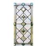 Stained Glass Window Privacy Film Vintage Decorative Frosted Static Cling Waterproof Reusable UV Sun Blocking Glass Sticker Cover