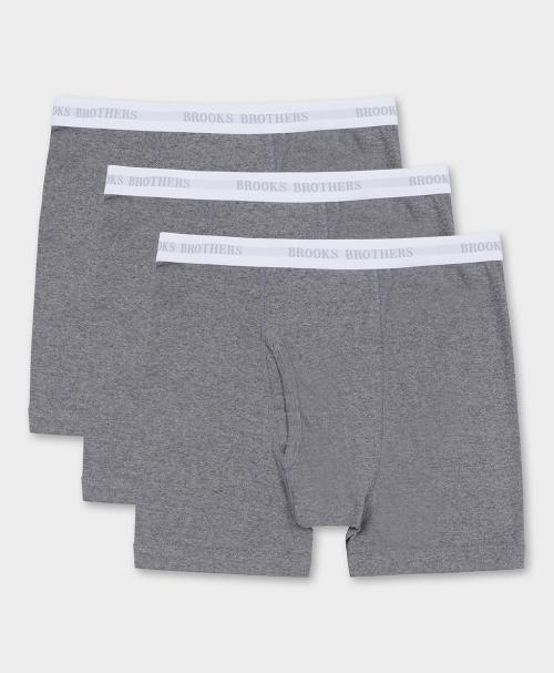 

[Brooks Brothers] Хлопковые боксеры-брифы, 3 шт. BBAUMF0471WEF [Отправка из Кореи] 100% оригинал S