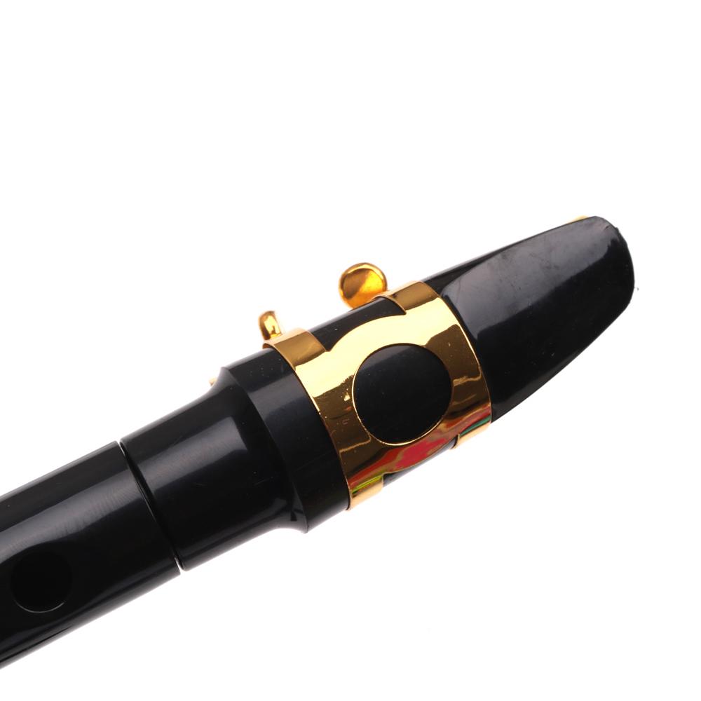 

Черный карманный саксофон, мини-портативный саксофон, маленький саксофон с сумкой для переноски, духовой инструмент