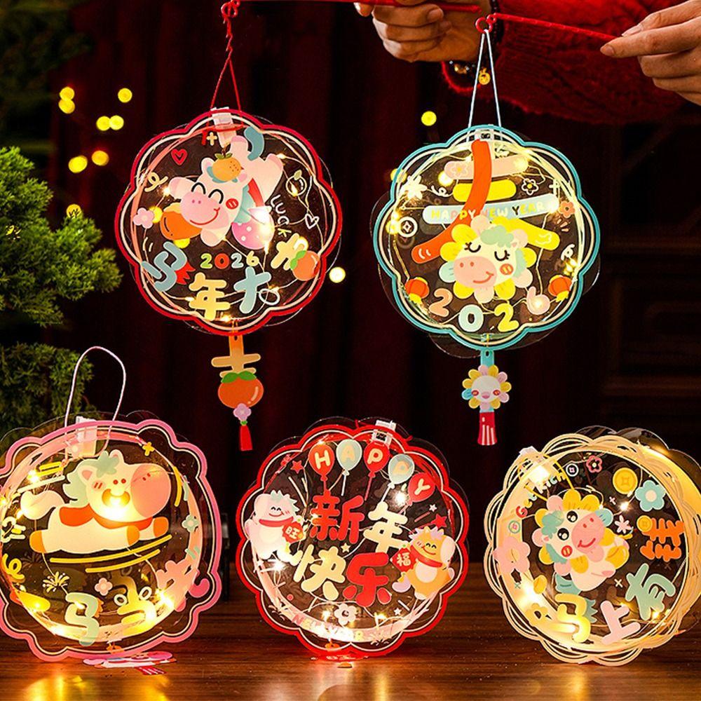 Ancient Chinese New Year Lantern Luminous Handheld Lantern  Hanfu Accessories