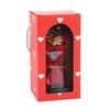 Glass cover exquisite ornament eternal dried flower rose soap bouquet Qixi Festival Valentine's Day birthday gift for boyfriend and girlfriend