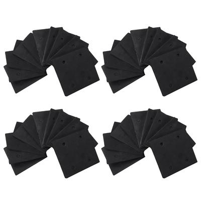 40 Pcs Self Adhesive Foam Part Sander Back Pad Sanding Mat For 4510