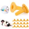 Pet Cat Dog Silicone Safety Soft Nurse Feeding‑Bottle Feeder Nipple Accessory Pet Silicone Nipple Silicone Nipple Nipple