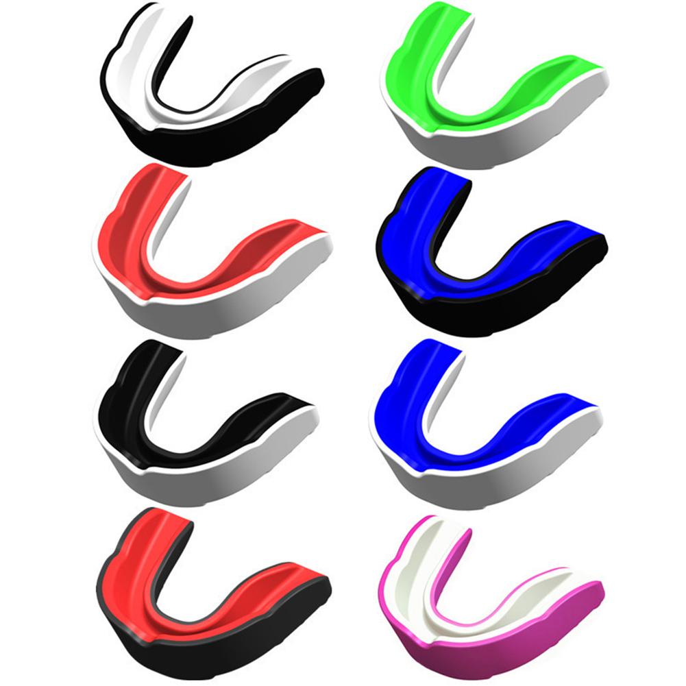 4/8PCS Professional Fighting Training Tooth Protection EVA Boxing Gum Shield Combat Sport Mouthguard Muay Thai Mouth Guard