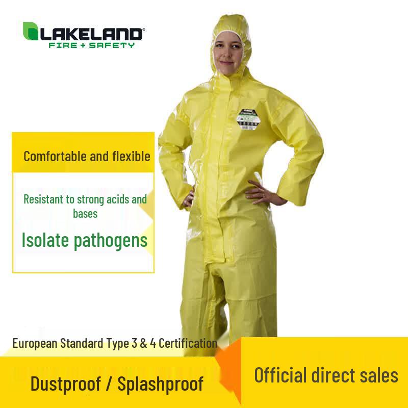 Lakeland Chemical Protective Hooded Coverall XL