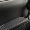 Carbon Fiber Inner Door Armrest Panel Trim Fit For Toyota 4Runner 2010-