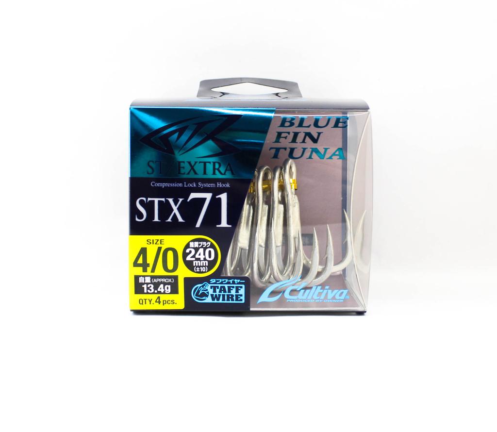 Owner STX-71 Stinger Treble Extra Treble Hook Size 4/0 (3042)