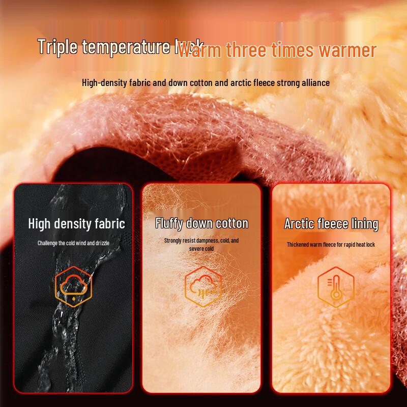 Jeanswest Men's Winter Waterproof Thermal Fleece Lined Joggers