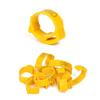 10-50PCS High-quality Chicken Foot Ring 5 Colors Numbered Identification Leg Rings Clip For Poultry Chickens Ducks Geese Parrot