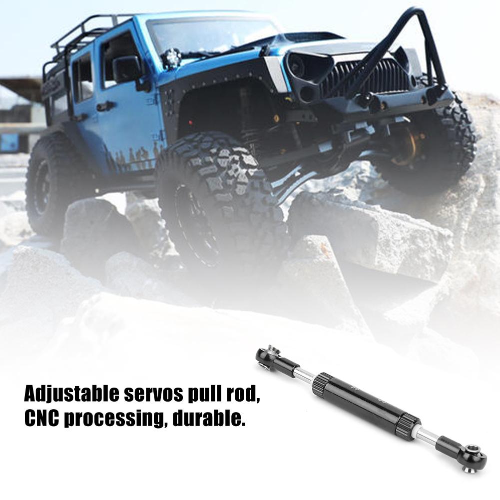   Servos Pull Rod-Steering Lever Accessory for SCX10 D90 1/10 RC Car(75-80mm )