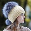 Hat Women's Winter Korean Edition Warm Mink Hair Whole Mink Skin Hat Winter Versatile Fashion Cute Girl Fur Hat