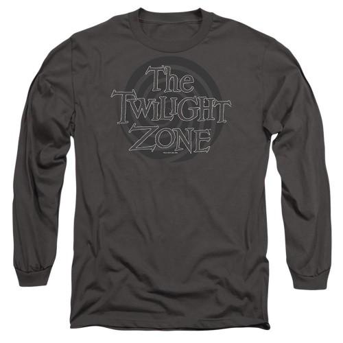 The Twilight Zone Unisex Adult Spiral Logo Long-Sleeved T-Shirt
