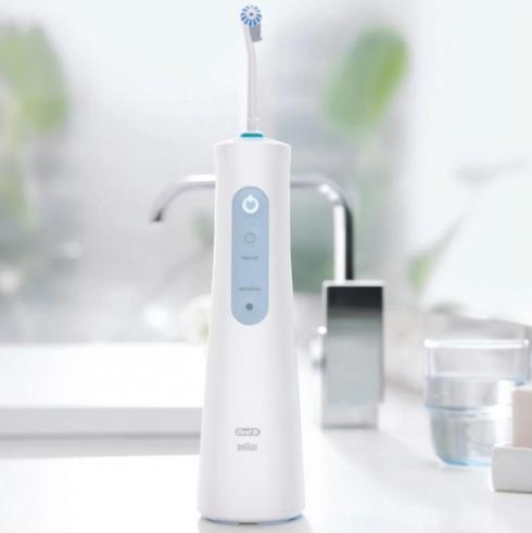 Oral-B Munddusche | Jet Aquacare 4 | 600 ml | Anzahl der Aufsätze: 2 | Weiß