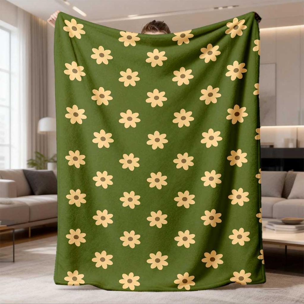 Throw Blanket Pink Cherry Blossom Pattern Elegant Spring Floral Print Soft Cozy Wrap For Romantic Bedroom And Living Room Decor