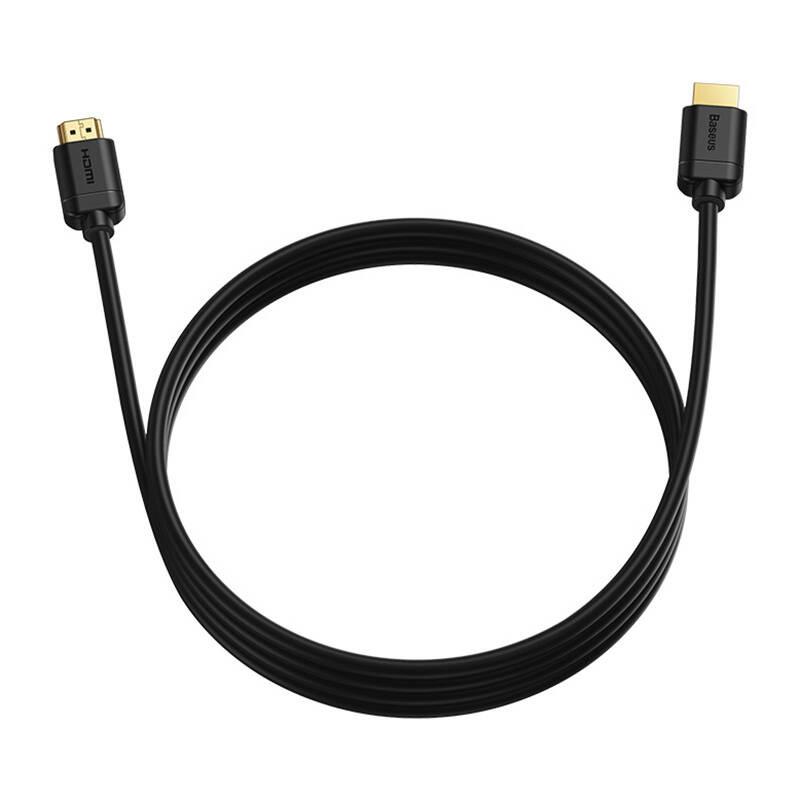 Kabel Hdmi 2.0 Baseus, 4K 60Hz, 3D, Hdr, 18Gbps, 1M (Czarny)