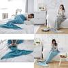 Mermaid Tail Blanket For Teens With Faux Cashmere Material Cozy Gift For Spring And Autumn Use
