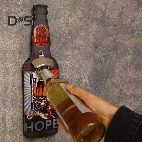 Pas Yok Duvar Şişe Açacağı Aşınmaya dayanıklı Çekici Restoran Duvar Şişe Açacağı