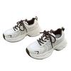 European platform dad shoes women's 2025 spring new super fire versatile height increase breathable lightweight casual sports shoes