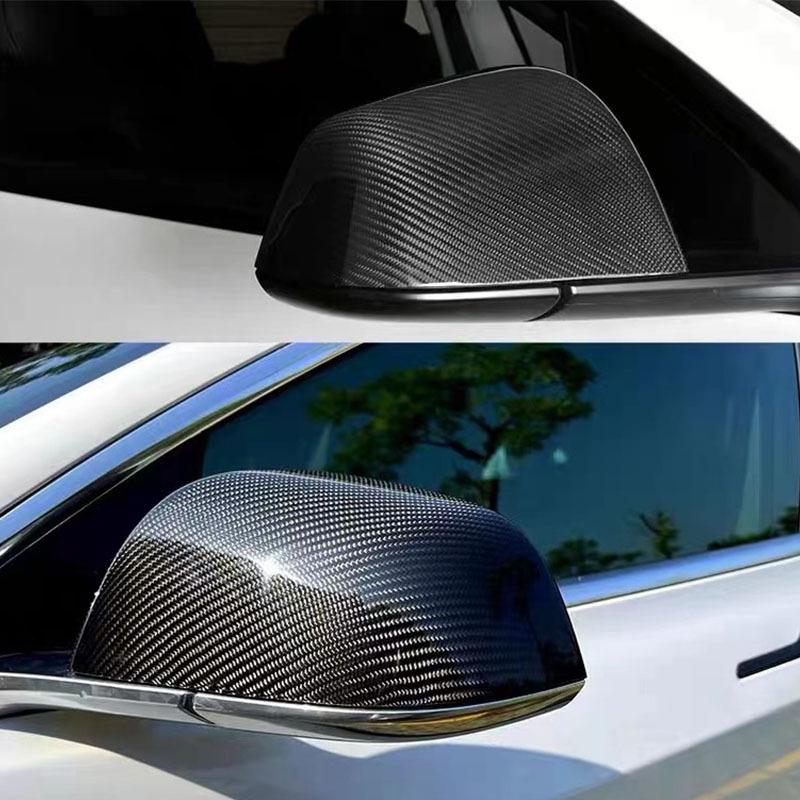 Tesla Model 3/Y Dashboard & Door Carbon Fiber Decorative Strips