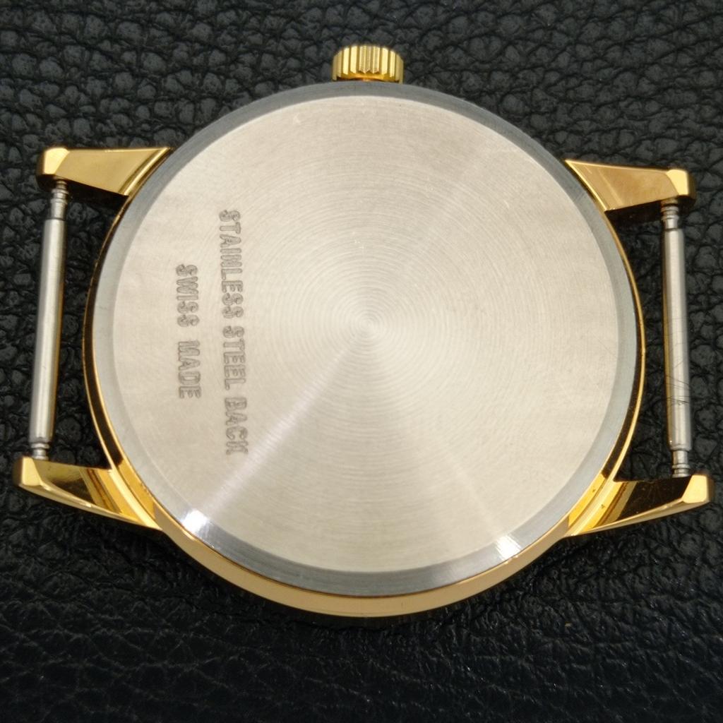 SWISS VINTAGE MONTINE HAND-WINDING MENS REFURBISHED SILVER DIAL WATCH a441559-5