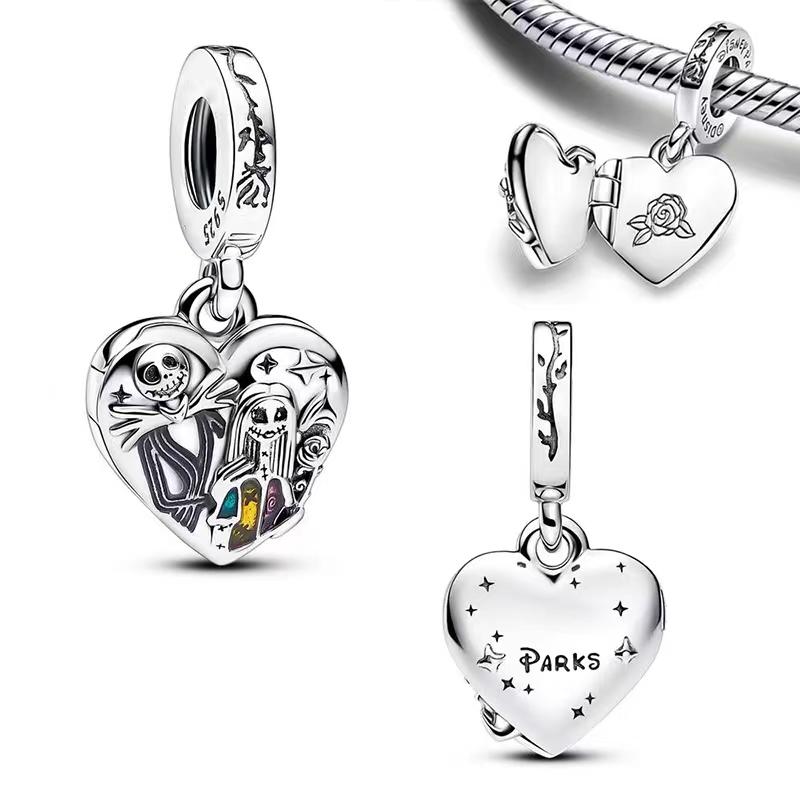 New In Charm  Cheshire Cat Charm Beads Suitable For Original Women Stitch Bracelet Necklace Pendant Jewelry Holiday Gifts