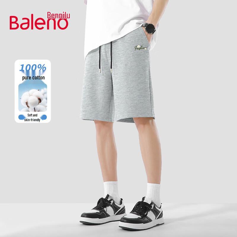 Baleno Men s Versatile Loose Fit Pure Cotton Casual Shorts 3XL