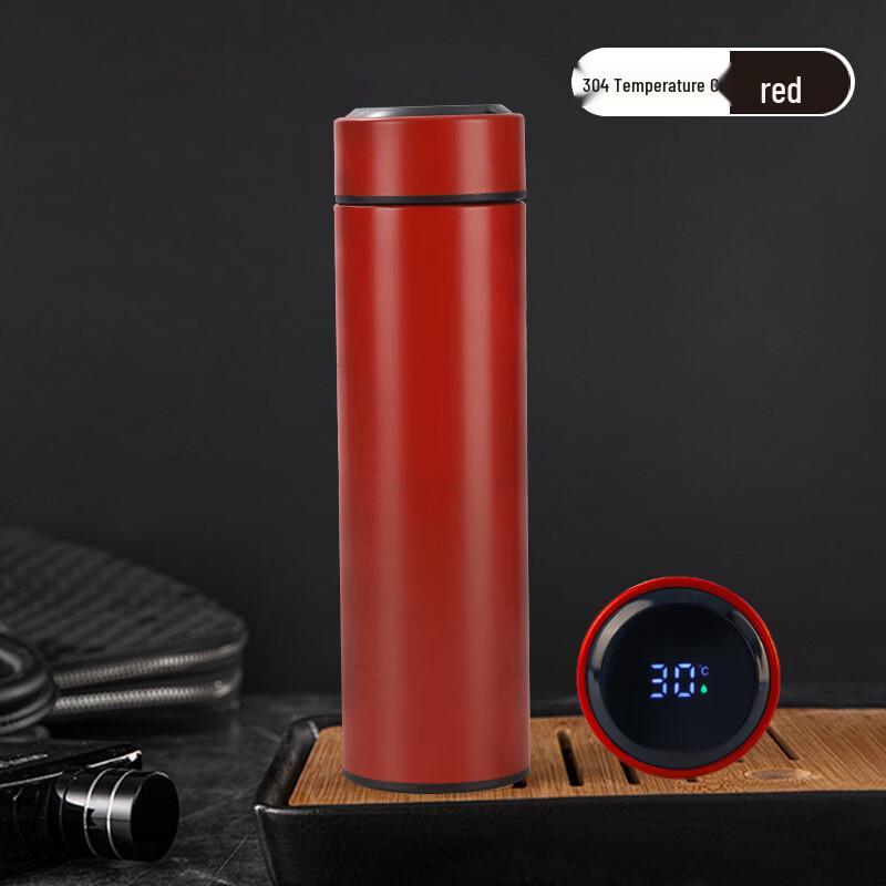 Shangqi Smart Temperature Display 304 Stainless Steel Insulated Thermos