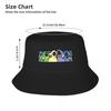 SHADOW WIZARD MONEY GANG Pixel Art Bucket Hat Panama For Kids Bob Hats Fisherman   Summer Beach Fishing Unisex Caps